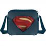 DC COMICS Batman vs Superman: Dawn of Justice Superman Logo Messenger Bag, Multi-Colour (CD005BVS-MB)
