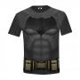 DC COMICS Batman vs Superman: Dawn of Justice Batman Costume T-Shirt, Kid's Boy, 10/140, Years 9 to 10, Multi-Colour (CDB014BVS-10)