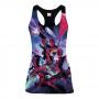 MARVEL COMICS Deadpool Family Sublimation Tanktop, Female, Extra Large, Multi-Colour (GT016POOL-XL)