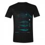 STAR WARS Men's Rogue One Galactic Empire Star-Fighter Striker T-Shirt, Medium, Black (TS019ROG-M)