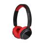 DYNAMODE DH-101LTX-RD Bluetooth Stereo Headphone with LCD Display and Built-in Microphone, Black/Red (DH-101LTX-RD)