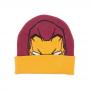 MARVEL COMICS Captain America: Civil War Knitted Iron Man Pattern Cuffed Beanie, One Size, Multi-colour (KC251005IRN)