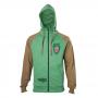 MARVEL COMICS Guardians of the Galaxy Vol. 2 Groot Full Length Zipper Hoodie, Male, Extra Extra Large, Green/Tan (HD571041GOG-2XL)
