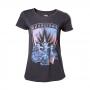MARVEL COMICS Guardians of the Galaxy Vol. 2 Guardians T-Shirt, Female, Extra Large, Dark Grey (TS191053GOG-XL)