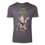 MARVEL COMICS Guardians of the Galaxy Vol. 2 Men's I am Groot T-Shirt, Small, Dark Grey (TS571030GOG-S)