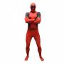 MARVEL COMICS Deadpool Basic Adult Cosplay Costume Morphsuit, Extra Extra Large, Multi-Colour (MLDPV2-XXL)