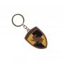 HARRY POTTER Hufflepuff House Badge Crest Metal Keychain, Multi-colour (KE3VJXHPT)