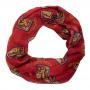 HARRY POTTER All-over Gryffindor House Badge Crest Viscose Scarf, Red (SF4LZLHPT)