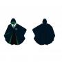 HARRY POTTER Slytherin Hogwarts Student Uniform Robes Polyester Poncho, Multi-colour (TA49YIHPT)
