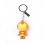 MARVEL COMICS Iron Man Character 3D Pendant Rubber Keychain, One Size, Multi-colour (KE020303MAR)