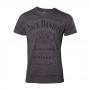 JACK DANIEL'S Classic Logo Grindle T-Shirt, Male, Small, Grey (TS181100JDS-S)