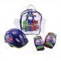 PJMASKS Kid's Helmet, Knee Pads, Elbow Pads & Bag Protection Pack (OPJM004)