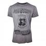 JACK DANIEL'S Charcoal Mellowed 'Drop by Drop' T-Shirt, Male, Medium, Grey (TS050400JDS-M)