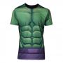 MARVEL COMICS Incredible Hulk Sublimation T-Shirt, Male, Large, Multi-colour (TS668121MVL-L)