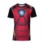 MARVEL COMICS Iron Man Suit Sublimation T-Shirt, Male, Large, Multi-colour (TS178711MVL-L)