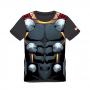 MARVEL COMICS Thor Men's Suit Sublimation T-Shirt, Extra Large, Multi-colour (TS480274MVL-XL)