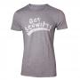 RICK AND MORTY Get Schwifty T-Shirt, Male, Large, Grey (TS180756RMT-L)