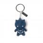 MARVEL COMICS Black Panther Kawaii 3D Rubber Pendant Keychain, Blue (KE300501MAR)