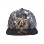 MARVEL COMICS Avengers Infinity War Heroes All-over Print Snapback Baseball Cap, Multi-colour (SB357828AVG)