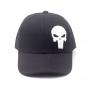 MARVEL COMICS The Punisher Varsity Adjustable Cap, Black (BA020282PUN)