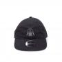 STAR WARS Darth Vader Embroidered Mask Stone Washed Denim Dad Cap, Black (BA312735STW)