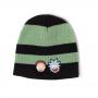 RICK AND MORTY Faces Striped Cuffless Beanie, Black/Green (KC556000RMT)