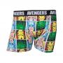 MARVEL COMICS Avengers Characters Boxer Shorts Underwear, Male, Small, Multi-colour (ZB240326MAR-S)