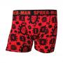 MARVEL COMICS Spider-man Men's All-over Print Boxer Shorts Underwear, Small, Red/Black (ZB240331SPN-S)