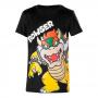 NINTENDO Super Mario Bros. Bowser T-Shirt, Kid's Boy, 86/92, Months 18 to 24, Black (TSY100421NTN-86/92)
