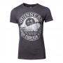 GUINNESS Heritage Intaglio Raised Printed T-Shirt, Male, Extra Large, Grey (TS150724GNS-XL)