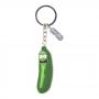 RICK AND MORTY Pickle Rick 3D Rubber Pendant Keyring, Green (KE851414RMT)