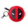 MARVEL COMICS Deadpool Face Coin Purse, Red/Black (GW268775DED)