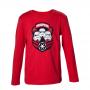 STAR WARS Stormtroopers Long Sleeve Shirt, Kid's Boy, 134/140, Years 8 to 10, Red (LSY19611STW-134/140)