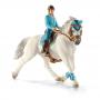 SCHLEICH Horse Club Tournament Rider with Horse Toy Figure (42111)