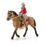 SCHLEICH Horse Club Western Rider Horse Toy Figure (42112)