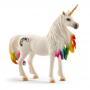 SCHLEICH Bayala Rainbow Unicorn Mare Horse Toy Figure (70524)