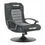 BRAZEN Stag 2.1 Bluetooth Surround Sound Gaming Chair, Black/Grey (17994)