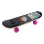 DC COMICS DC SuperHero Girls Kid's 17-Inch Wood Mini Skateboard Cruiser, Black/Pink (OSHG247)