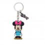 DISNEY Minnie Mouse Rubber Keychain, Unisex, Multi-colour (KE874247MCK)