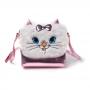 DISNEY The Aristocats Marie Shaped Shoulder Bag with Shoulder Strap, Female, Pink/White (LB201808MRR)