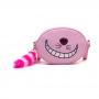 DISNEY Alice in Wonderland Cheshire Cat Shaped Shoulder Bag with Shoulder Strap, Female, Pink (LB682880AIW)