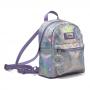 DISNEY The Little Mermaid All-over Debossed Pattern Shimmer Print Ladies Backpack, Female, Multi-colour (MP312507LMR)