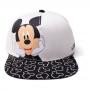 DISNEY Minnie Mouse Snapback Baseball Cap, Kids Boy, White/Black (SB045624MCK)