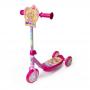 BARBIE Dreamtopia Kid's Three Wheel Tri Scooter with Adjustable Handlebar and Front Plate, Multi-colour (OBBD110)