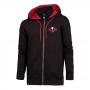 OVERWATCH Reaper Hero Full Length Zipper Hoodie, Male, Small, Black/Red (CHM002OW-S)