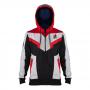 MARVEL COMICS Avengers: Endgame Quantum Suit Full Length Zipper Hoodie, Male, Medium, Multi-colour (HD716871AVG-M)