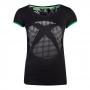 MICROSOFT Xbox Dot Logo T-Shirt, Female, Extra Extra Large, Black (TS556384XBX-2XL)