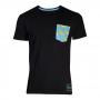 RICK AND MORTY Banana Pocket T-Shirt, Male, Small, Black (TS110015RMT-S)