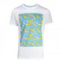 RICK AND MORTY Banana Cream T-Shirt, Male, Large, White (TS362133RMT-L)