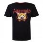AGGRETSUKO Retsuko Rage Trash Metal T-Shirt, Male, Small, Black (TS713761AGG-S)